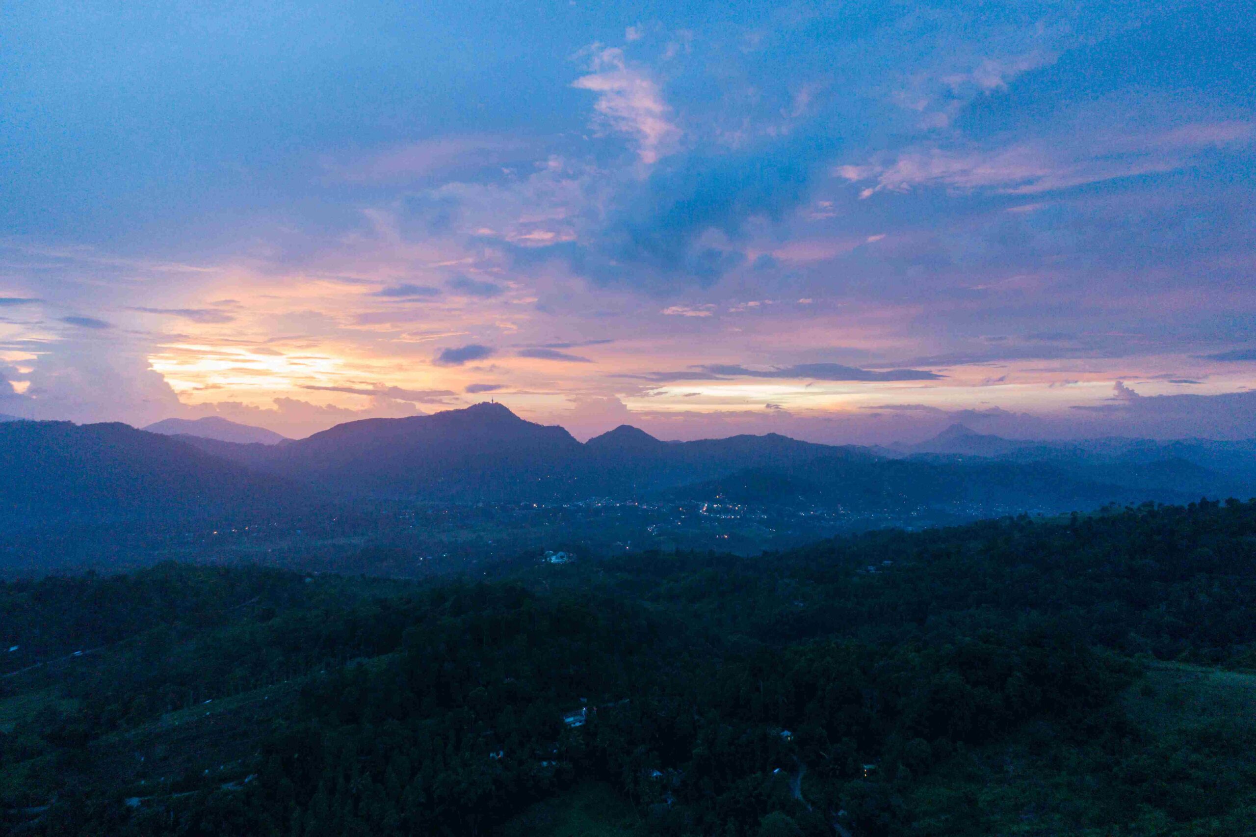 Aerial view of Mount Havana